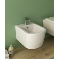 Hidra Faster Bidet podwieszany owalny 52,5 cm biały FAW14