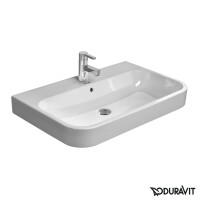 Duravit Happy D.2 Umywalka meblowa 65x50,5 cm z jednym otworem na baterię z przelewem biała 2318650000