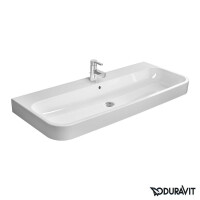 Duravit Happy D.2 Umywalka meblowa 120x50,5 cm z jednym otworem na baterię z przelewem biała 2318120000