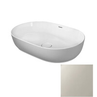 Duravit LUV Umywalka nablatowa 60x40 cm szary mat 0379602300