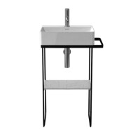 Duravit DuraSquare Konsola stojąca do umywalki metalowa chrom 0031091000