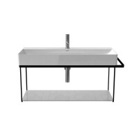Duravit DuraSquare Konsola wisząca do umywalki metalowa chrom 0031041000