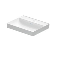 Duravit DuraSquare Umywalka nablatowa 60x47 cm z otworem na baterię biała 2354600041