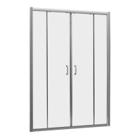 Radaway Premium Plus DWD Drzwi prysznicowe przesuwne 150x190 cm 33393-01-01N