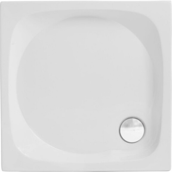 Polimat Nowy Styl Brodzik kwadratowy 80x80 cm biały 00611