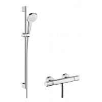 Hansgrohe Croma Select E Vario Zestaw prysznicowy 90 cm chrom/biały 27082400