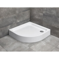 Radaway Siros A Compact Brodzik półokrągły 90x90 cm biały SBA9917-2