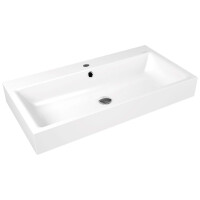 Kaldewei Puro 3165 Umywalka wisząca 90x46 cm z przelewem biała 901506013001