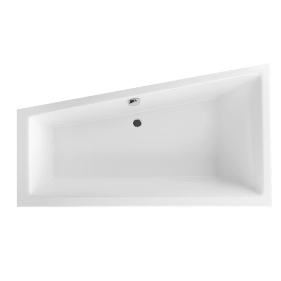 Excellent M-Sfera Slim Wanna asymetryczna 160x95 cm akrylowa lewa biała WAEX.MSL16WHS