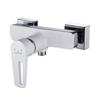 Cersanit Mille White Bateria prysznicowa ścienna biała/chrom S951-033