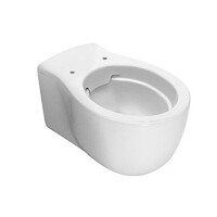 Hatria Le Fiabe Toaleta WC podwieszana 55,5x36,5 cm bez kołnierza biała Y1CD01