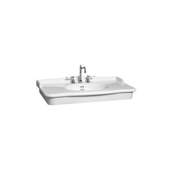 Cielo Windsor Umywalka wisząca 112x64x31 cm biała WINCON110B