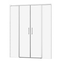 Radaway Idea DWD Drzwi prysznicowe przesuwne wnękowe 180x200,5 cm 387128-01-01