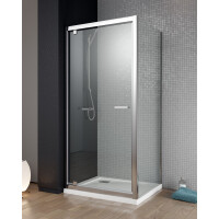 Radaway Twist S Ścianka boczna 80x190 cm profile chrom szkło przejrzyste z powłoką EasyClean 382011-01