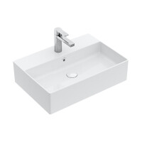 Villeroy & Boch Memento 2.0 Umywalka nablatowa 50x42 cm z przelewem z powłoką CeramicPlus biała 4A0750R1
