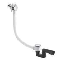 Vedo Click II Syfon wannowy 70 cm z korkiem klik-klak chrom 366C/70/CH