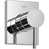 Tres Max-Tres Bateria prysznicowa podtynkowa chrom 062.177.02