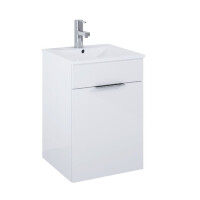 Elita Qubo Plus Szafka podumywalkowa z umywalką 40x40x58 cm biała 166483/RE020400148060