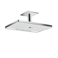 Hansgrohe Rainmaker Select 460 EcoSmart 9 l/min Głowica z przyłączem sufitowym 10 cm biała/chrom 24016400