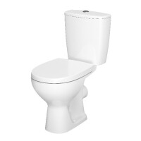 Cersanit Arteco Toaleta WC kompaktowa 66,5x36 cm CleanOn z deską wolnoopadającą biała K667-056