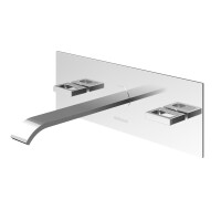 Kohlman Nexen-S Bateria umywalkowa podtynkowa 17 cm chrom SQW195U-17CM