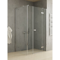 New Trendy Reflexa Kabina prysznicowa prostokątna 110x100x200 cm z powłoką Active Shield profile chrom szkło przezroczyste EXK-1230