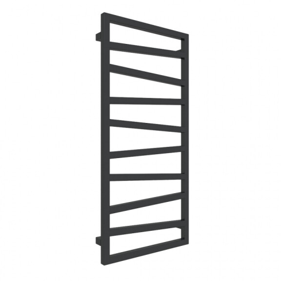 Terma ZigZag Grzejnik 107x50 cm podłączenie ZX czarny RAL 9005 mat WGZIG107050K9M5ZX