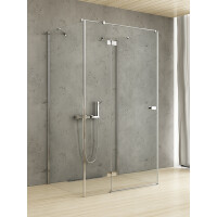 New Trendy Reflexa Kabina prostokątna 120x80x200 cm z powłoką Active Shield profile chrom szkło przezroczyste EXK-1263