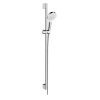 Hansgrohe Crometta Unica EcoSmar Zestaw prysznicowy natynkowy biały/chrom 26539400