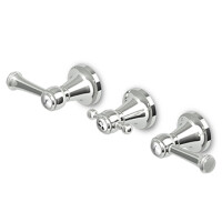 Zucchetti Agora Classic Bateria wannowo-prysznicowa 3-otworowa chrom ZAL695