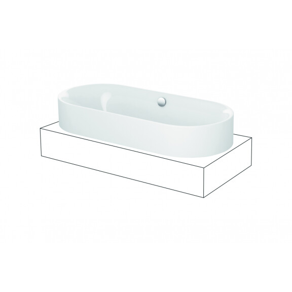 Bette Lux Oval Highline Wanna owalna 180x80x45 cm z powłoką BetteGlaze Plus biała 3466-000CFXXHPLUS