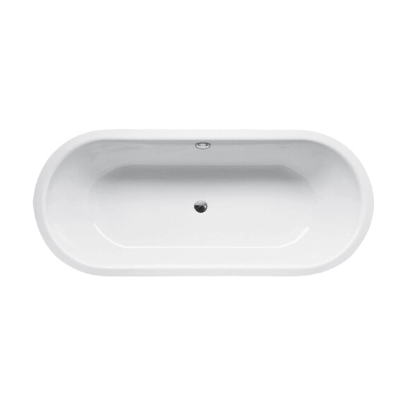 Bette Starlet Flair Oval Wanna owalna 158x68x42 cm z powłoką BetteGlaze Plus biała 8772-000PLUS