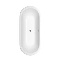 Bette Starlet Flair Oval Wanna owalna 168x73x42 cm biała 8773-000