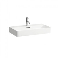 Laufen Val Umywalka wisząca 75x42x11,5 cm z otworem na baterię i ze szkliwieniem LCC biała H8162854001041