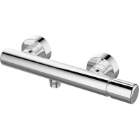 Laveo Pretto Bateria prysznicowa natynkowa chrom BAO040D
