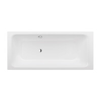 Bette Select Wanna prostokątna 170x70x42 cm przelew z tyłu z powłoką BetteGlaze Plus biała 3431-000PLUS