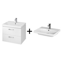 Cersanit Lara City SET 802 Zestaw Umywalka meblowa z szafką podumywalkową biały S801-142-DSM