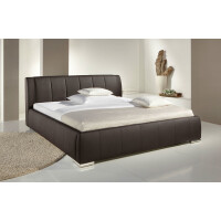Fato Luxmeble Eva Łóżko tapicerowane 120 cm brązowe 16304