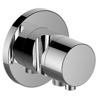 Keuco Ixmo Podtynkowy dwudrożny zawór przestawny z przyłączem węża i uchwytem słuchawki prysznicowej DN15 aluminium 59556171201