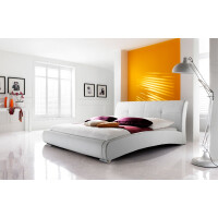 Fato Luxmeble Verona Łóżko tapicerowane 180 cm białe 16391