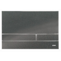 Werit/Jomo Exclusive 2.1 Przycisk WC szkło czarny metaliczny/biały 167-37001820-00/102-000000218