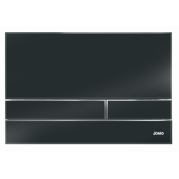 Werit/Jomo Exclusive 2.1 Przycisk WC szkło czarny/biały 167-37009005-00/102-000000223