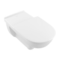 Villeroy & Boch O.Novo Vita Toaleta WC podwieszana 36x70 cm lejowa DirectFlush bez kołnierza wewnętrznego biała Weiss Alpin 4601R001