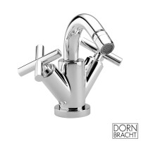Dornbracht for Villeroy & Boch Tara Bateria bidetowa z korkiem automatycznym chrom 24510892-00