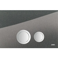 Werit/Jomo Elegance 2.0 Przycisk WC szkło czarny metaliczny 167-35001820-00