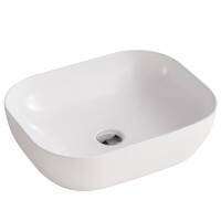 Lavita Costa Slim Umywalka nablatowa 45,5x32,5 cm biała 5908211479439