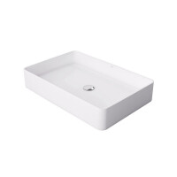 Massi Atimo Umywalka nablatowa 61x35 cm biała MSU-0014
