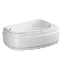 Cersanit Joanna New Wanna narożna 140x95x42 cm akrylowa prawa biała S301-166