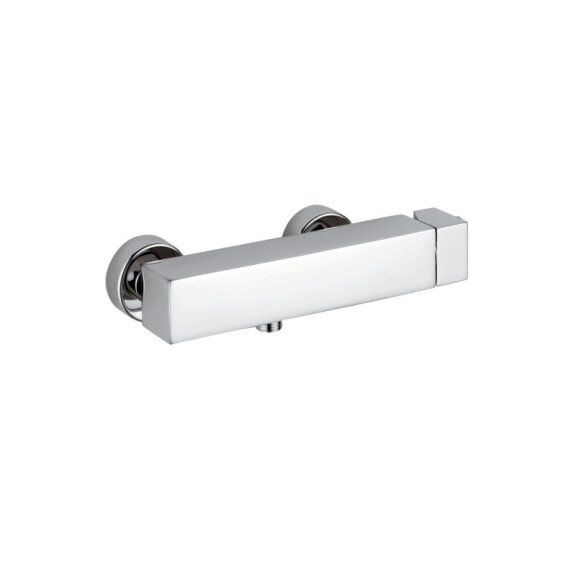Paffoni Level Cubo Bateria prysznicowa natynkowa chrom LEC168CR