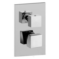 Paffoni Level Cubo Bateria wannowo-prysznicowa podtynkowa chrom LEC019CR